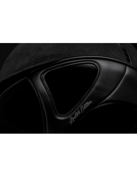 EDITION LIMITEE - Casque Miss Shield Alcantara Flower  5 Swaro Samshield