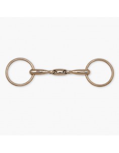 Mors de bride cyprium double brisure METALAB