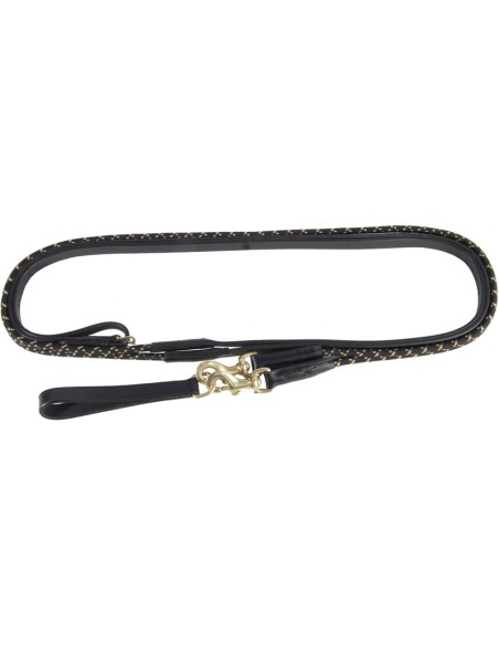 Rênes Allemandes Corde/Cuir T de T