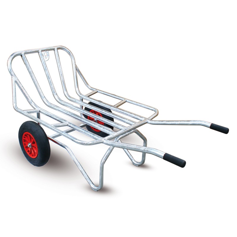 Brouette tubulaire 2 roues La Buvette | Sellerie Sylvie Equitation