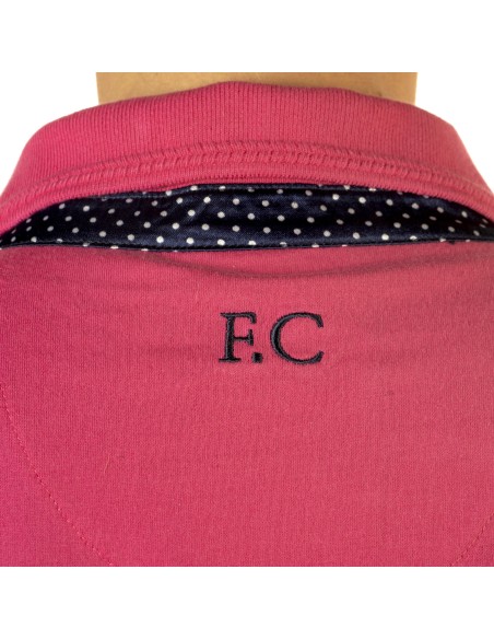 Polo Dame CATAMARCA Flags&Cup rose