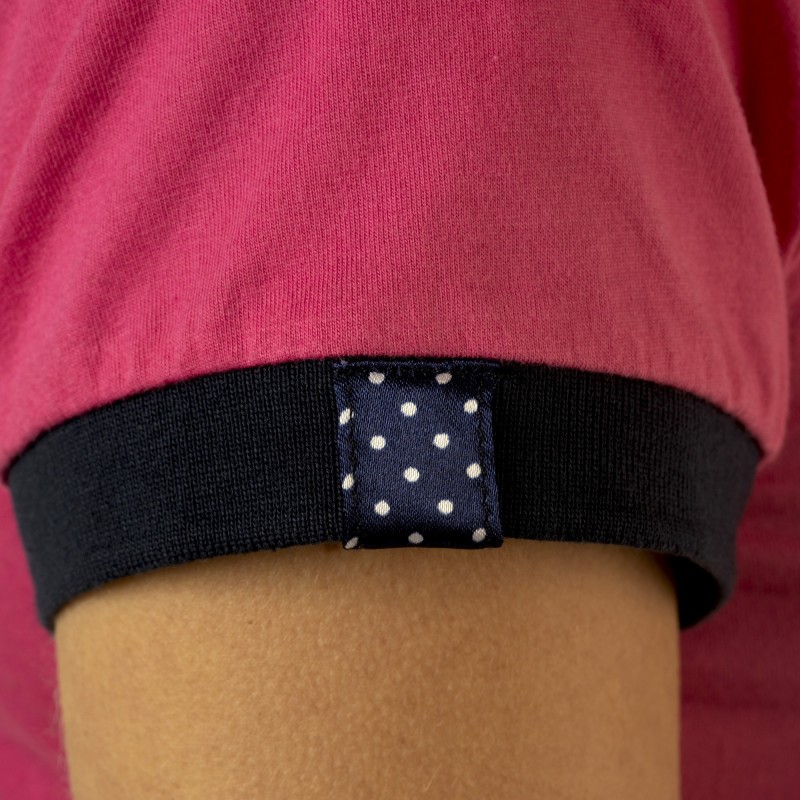 Polo Dame CATAMARCA Flags&Cup rose