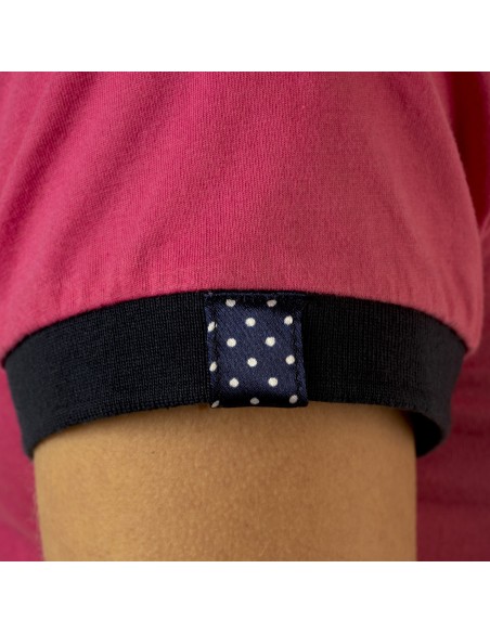 Polo Dame CATAMARCA Flags&Cup rose