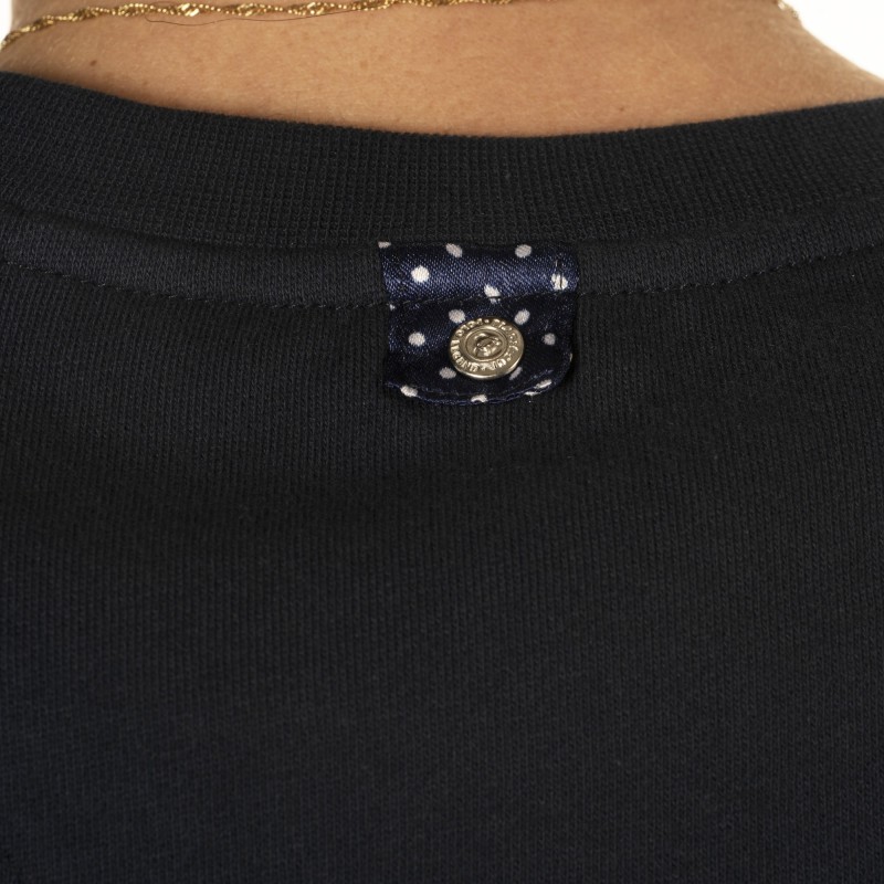 Sweat Dame ANGELA Flags&Cup - marine