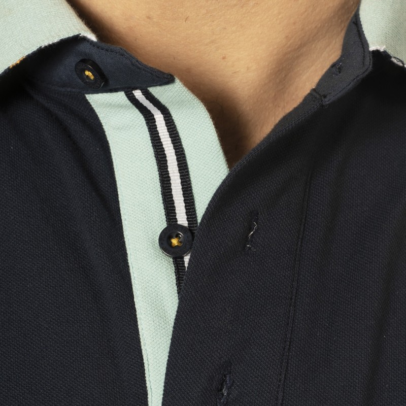 Polo Homme PICO Flags&Cup marine