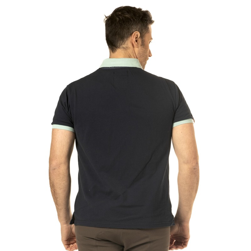 Polo Homme PICO Flags&Cup marine