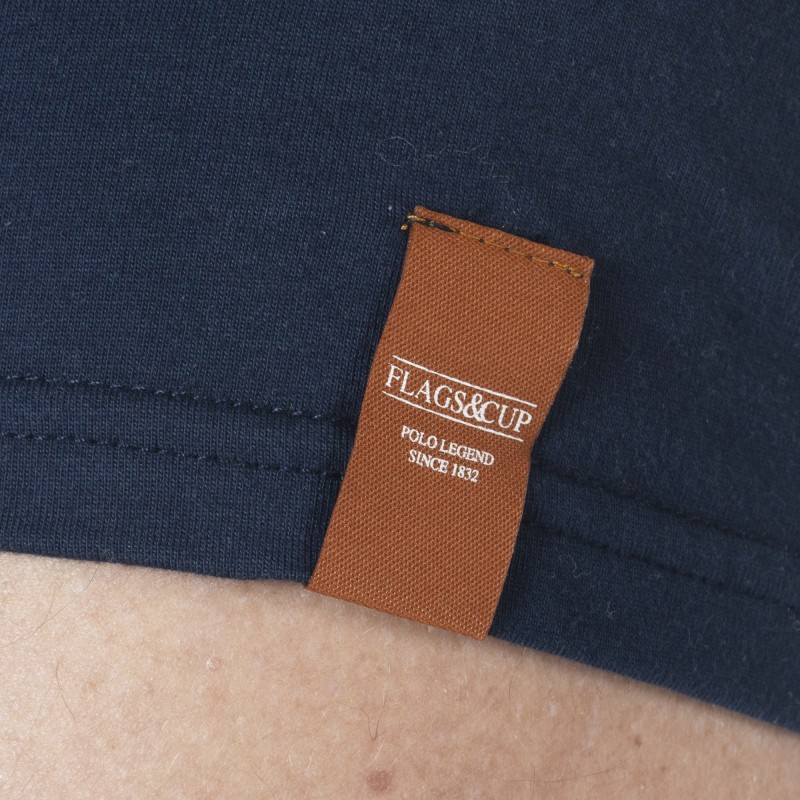 T-shirt Homme PEDRO Flags&Cup - marine