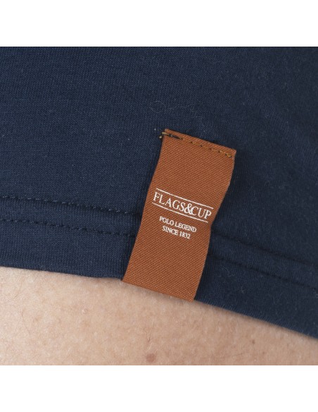 T-shirt Homme PEDRO Flags&Cup - marine