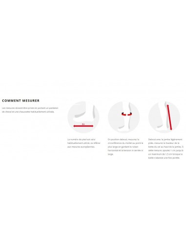 Bottes d'équitation à lacets ORION Ego7