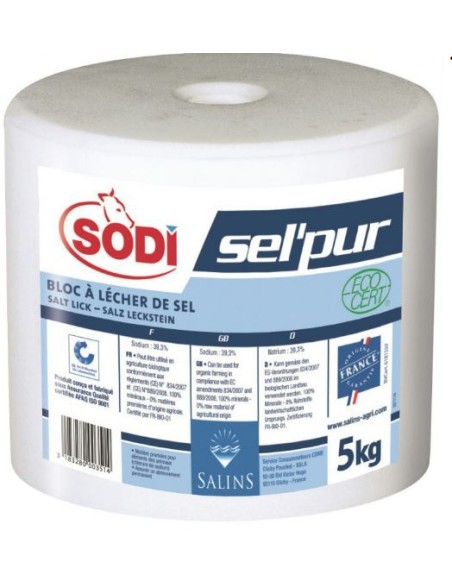 Bloc de sel'pur Sodi