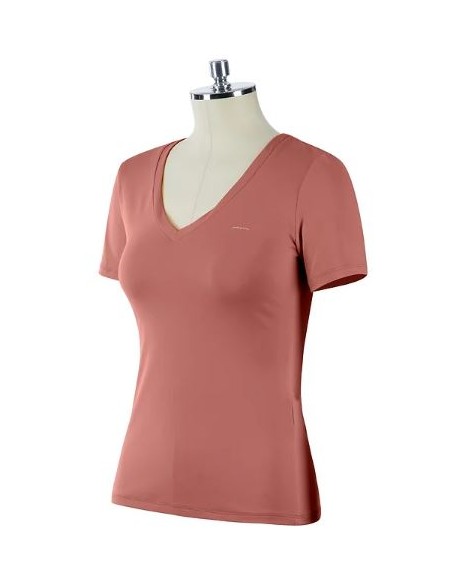 Tee-Shirt Col V Dame FEMONT Animo