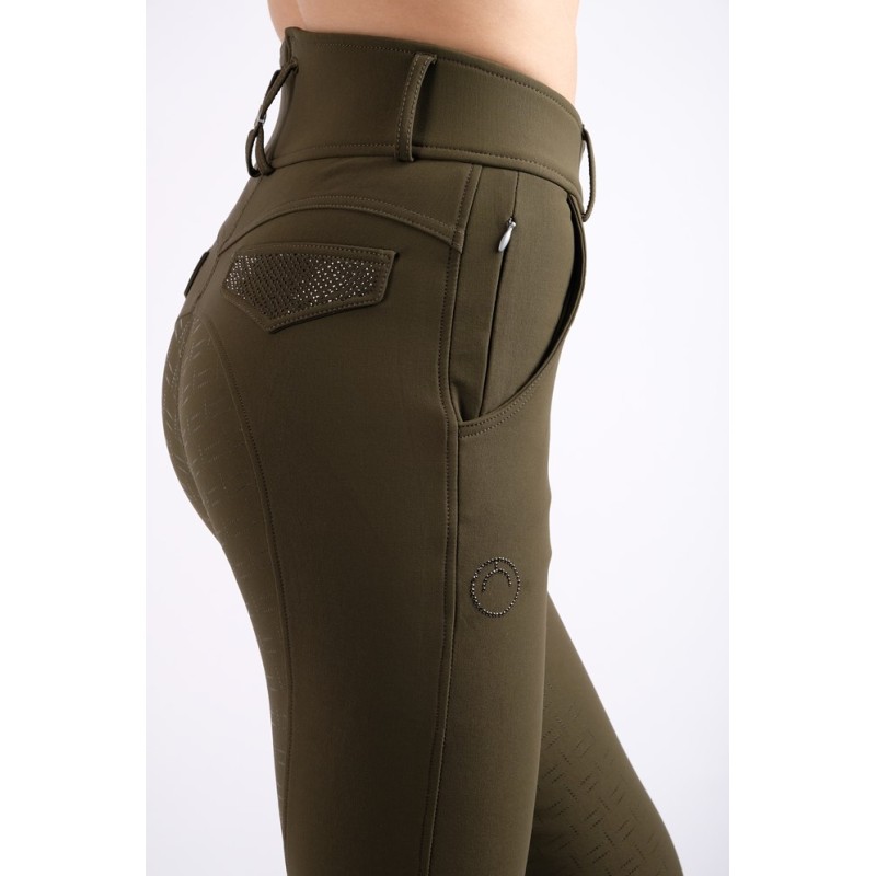 Culotte d'équitation BRIELLA Montar Olive