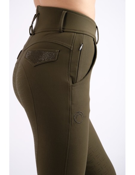 Culotte d'équitation BRIELLA Montar Olive