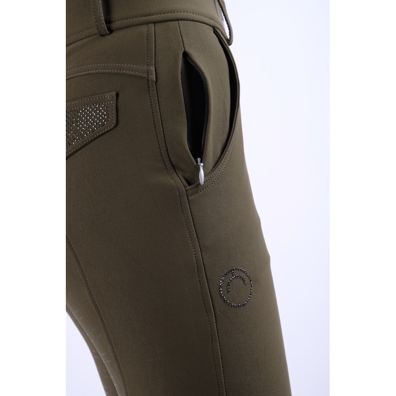 Culotte d'équitation BRIELLA Montar Olive