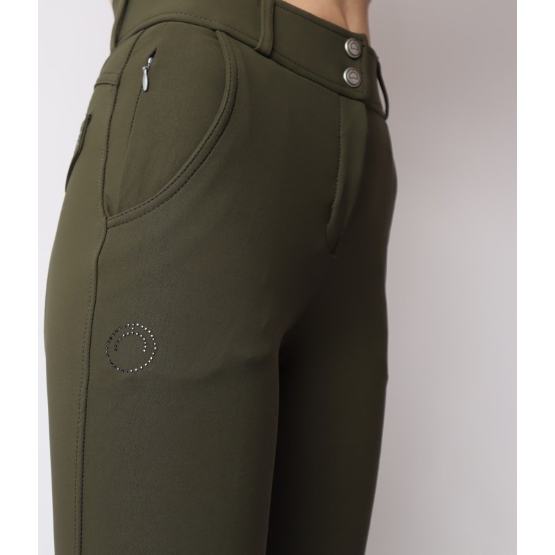Culotte d'équitation BRIELLA Montar Olive