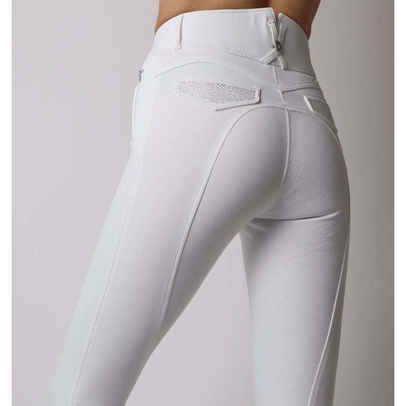 Pantalon d'équitation BRIELLA Montar Blanc