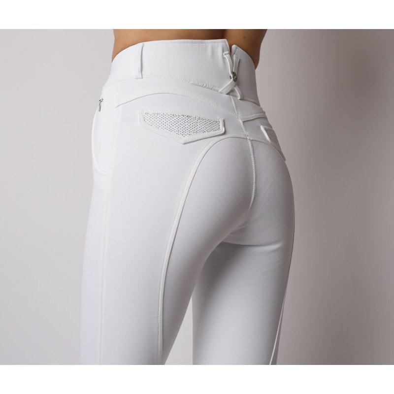Culotte d'équitation BRIELLA Montar Blanc