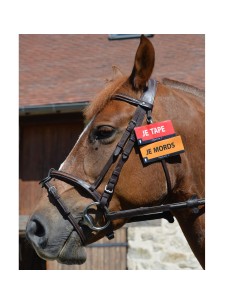 HippiCode à velcro JE TAPE / JE MORDS / ENTIER / EN CHALEUR / A VENDRE