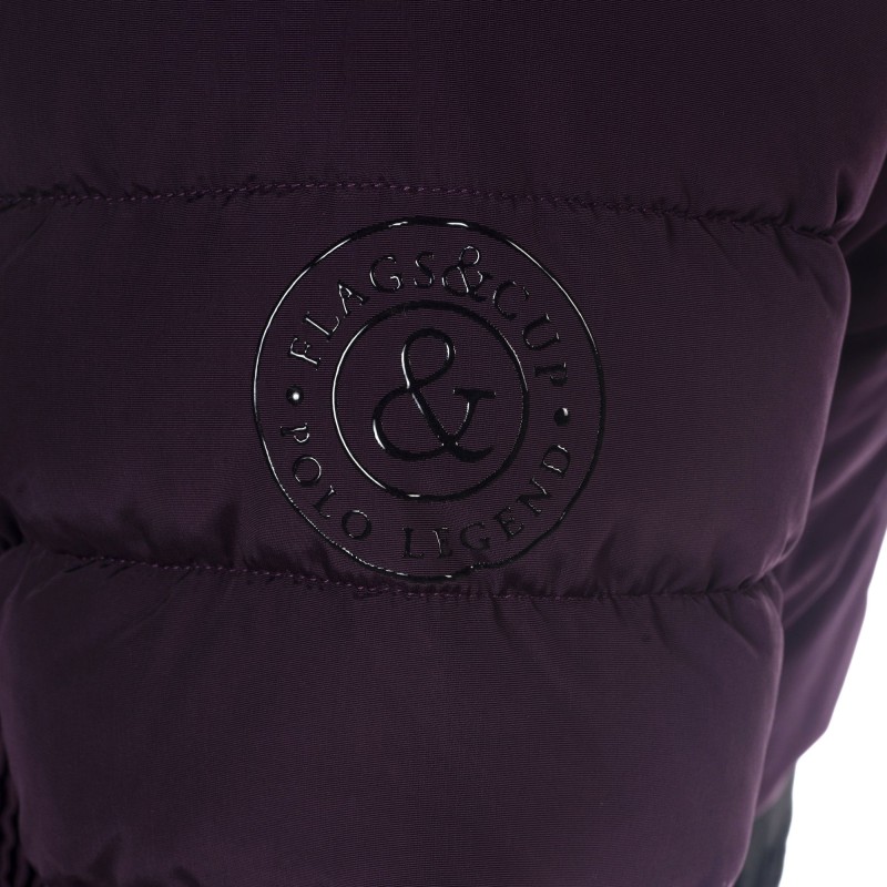 Parka dame SARNIA Flags&Cup mûre