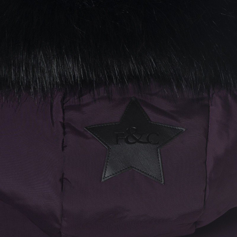 Parka dame SARNIA Flags&Cup mûre