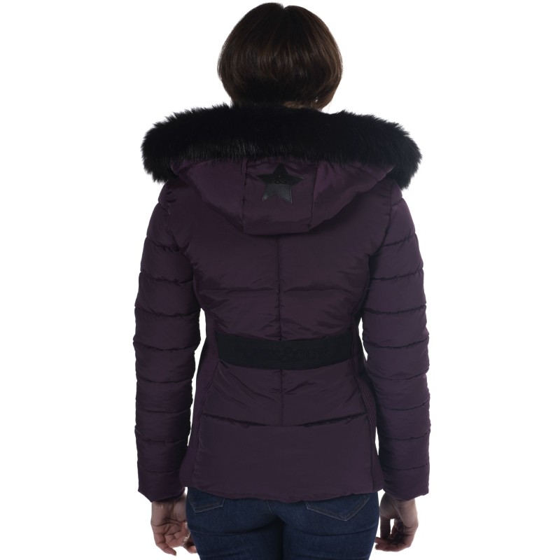 Parka dame SARNIA Flags&Cup mûre