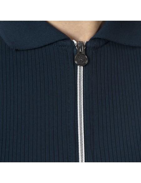 Polo manches longues TOLSONA Flags&Cup - marine