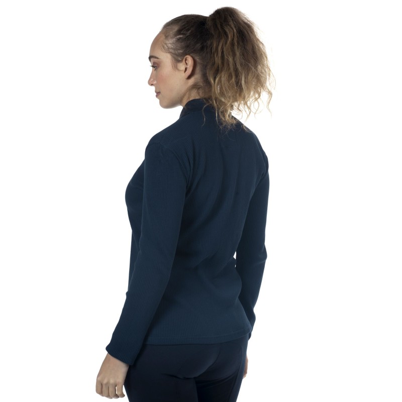 Polo manches longues TOLSONA Flags&Cup - marine