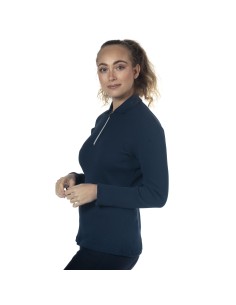 Polo manches longues TOLSONA Flags&Cup - mûre 2