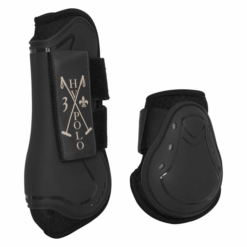 Jeu de guêtres et protège-boulets HP Franka HV Polo- noir