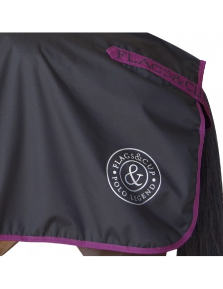 Couvre-reins imper/polaire BELUGA Flags & cup