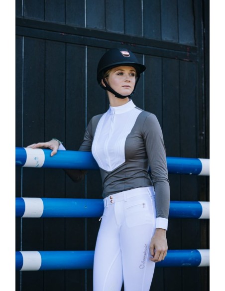 Polo de concours SOPHIA manches longues Samshield