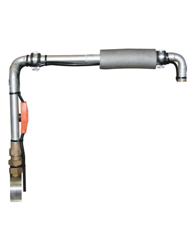 Cordon chauffant avec thermostat.