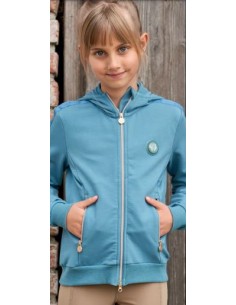 Veste à capuche enfant COVALLIERO -rose 2