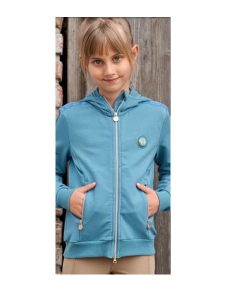 Veste à capuche enfant COVALLIERO -  bleu