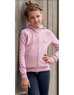 Veste à capuche enfant COVALLIERO -rose