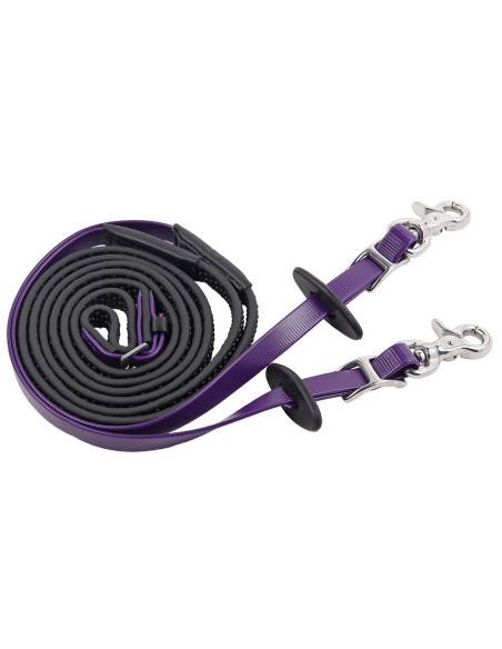 Rênes d'endurance R-GRIP Zilco - violet