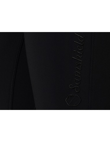 Pantalon CHLOE EMBROIDERY Samshield noir