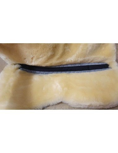 Amortisseur à cales en mouton véritable MATTES - dessous