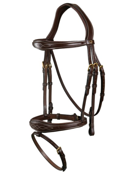 Bridon Anatomique Muserolle Combinée DY'ON