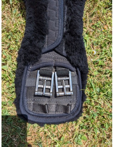 Sangle courte anatomique passage sanglons Nylon Mattes | Sellerie Sylvie Equitation