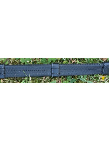 Rênes caoutchouc avec arrêtoirs cuir Cavaletti