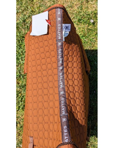 Tapis de randonnée avec poches Mattes marron