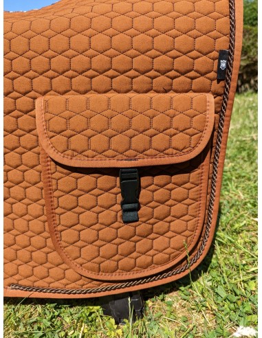 Tapis de randonnée avec poches Mattes marron