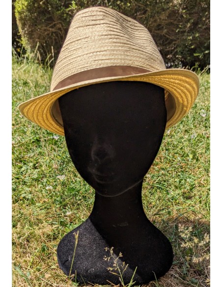 Chapeau en paille Fedora Toyo Stetson