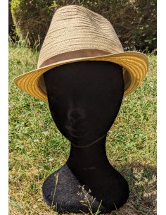 Chapeau de paille classique Toyo Trilby Lierys