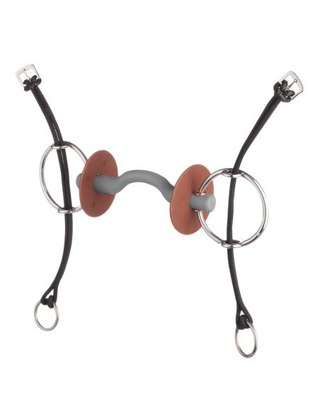 Mors releveur avec canon à passage de langue, doux Beris