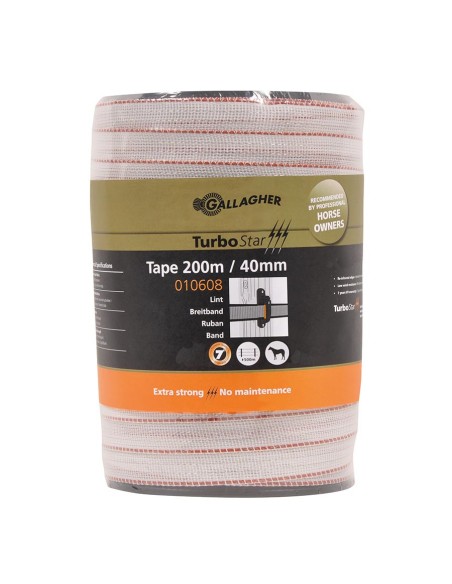 Ruban Turbo Star 40mm Super Gallagher