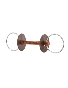 Mors 2 anneaux cuir Beris