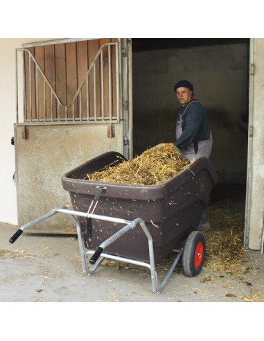 Brouette basculante 600L La Buvette
