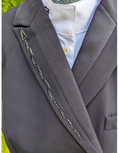 Long frac crystal flower jewellery Samshield